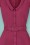 Collectif Clothing - 50s Leonie Swing Dress in Raspberry 5