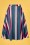 Collectif Clothing - 50s Matilde Paradise Stripes Swing Skirt in Multi 3