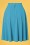 Steady Clothing - High Waist Thrills Swing Skirt Années 50 en Bleu Ciel 2