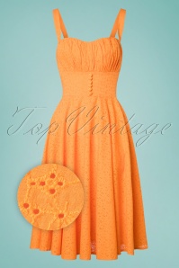Timeless - Bianca Swing-Kleid in Orange 2