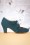 Lola Ramona ♥ Topvintage - 40s Ava Means Business Pumps in Teal 4