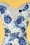Paperdolls 32923 Pencildress Floral Cream Blue 20200709 003V