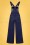 Banned 32206 Thelma Denim Dungarees Navy 20200722 013W
