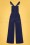 Banned 32206 Thelma Denim Dungarees Navy 20200722 006W