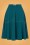 Vintage Chic 35083 Sheila Swing Skirt Teal 20200724 001W