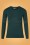 Kelly Sweater Années 50 en Bleu Paon 