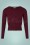 Mak Sweater 35151 Cardigan Burgundy Buttondwon 07302020 002W