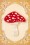 Collectif ♥ Topvintage - Peta Mushroom Swing-Kleid in Grün