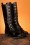 Lincoln Leather Boots Années 60 en Noir