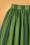 Collectif Clothing - Jasmine Garden gestreepte swingrok in groen 4