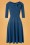 Vintage Chic 35090 Swingdress Teal Beverly 50s 08112020 003W
