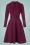 Katakomb - 50s Claudia Swing Dress in Berry Purple 2