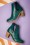 Keenak Face Boots Années 70 en Vert 