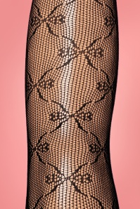 Gipsy - Diamond Whirl mesh panty in zwart 3