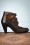 Miz Mooz - Sedona Leather Pump Booties Années 50 en Noir 4