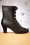 Lola Ramona ♥ Topvintage - Ava On My Way Lace Up Booties Années 40 en Noir 5