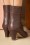 Lola Ramona x Topvintage Boutique 34801 40s Shoes Pump Brown Bootie Leather Ava 07222020 0018 W