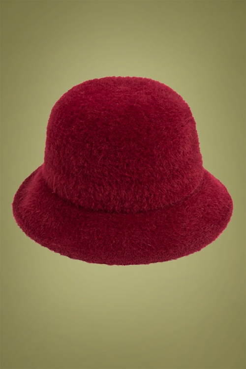 Amici - 50s Elliot Bucket Hat in Red 2