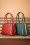 Lola Ramona ♥ Topvintage - Peggy Means Business handtas in warm rood 5
