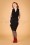 Vintage Chic for Topvintage - 50s Jocelyn Pencil Dress in Black 5