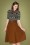 Banned 34554 Sophisticated Lady Swing Skirt Brown200827 020LW