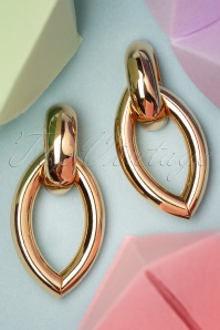 Day&Eve by Go Dutch Label - 50s Kaycee Earrings in Gold