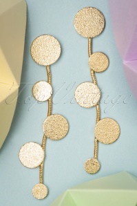 Topvintage Boutique Collection - Fever oorbellen in goud