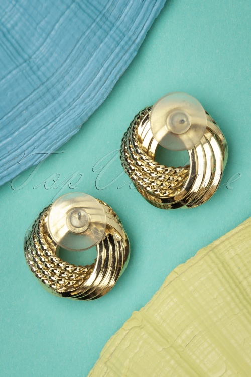 Day&Eve by Go Dutch Label - 50s Leah Earrings in Gold 3
