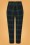 Bunny 34232 Evelyn Cigarette Trousers Green200902 022LW