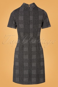 Mademoiselle YéYé - 60s Baby, I Got It A-line Dress in Black and White 2