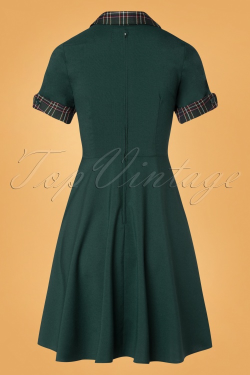 Bunny - Tiddlywinks jurk in groen 4
