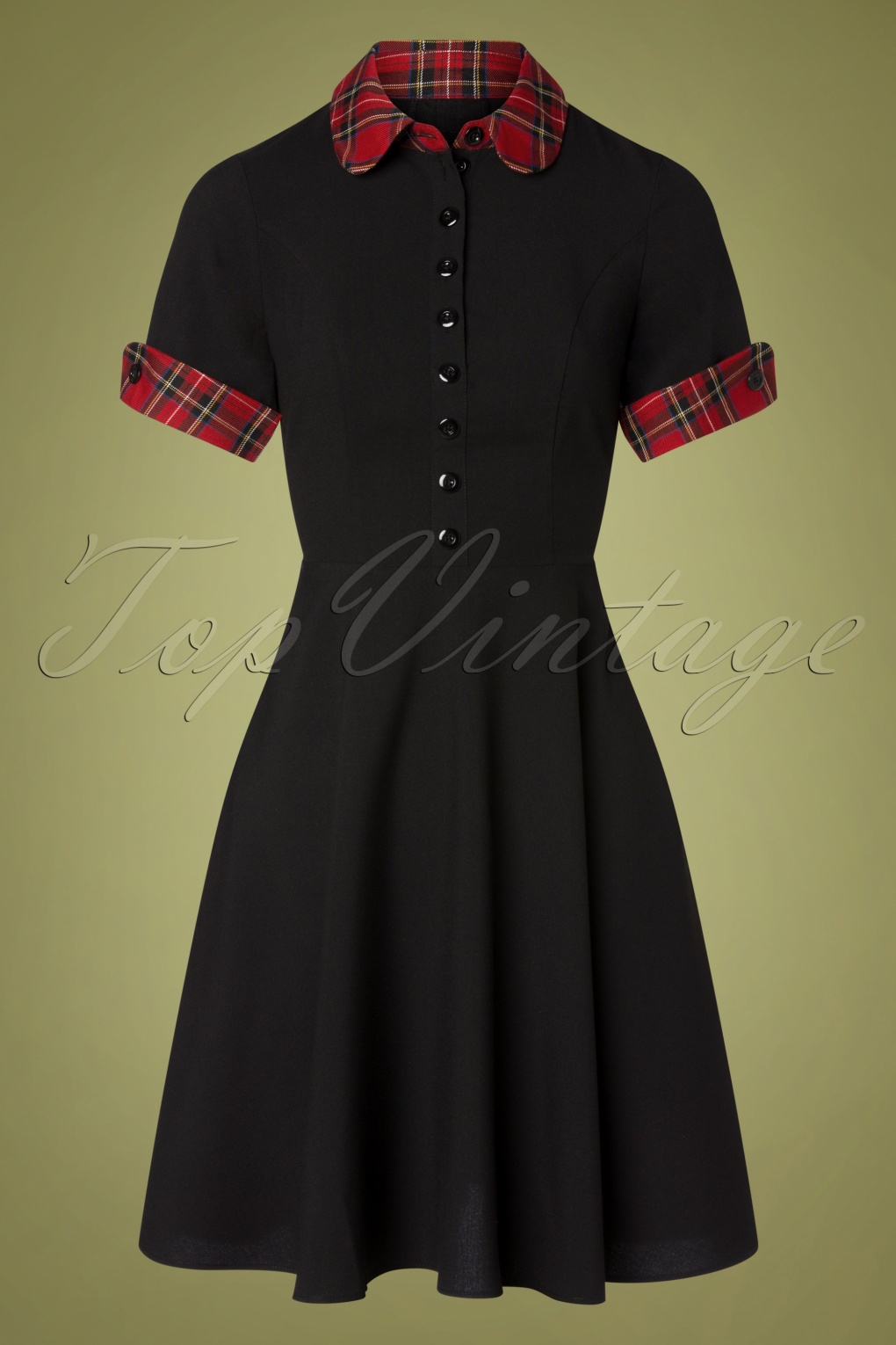 Vintage Style Shirtwaist Dresses, Shirt Dresses