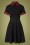 50s Tiddlywinks Dress in Black