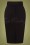 Collectif 34960 50s Madelyn Pencil Skirt Black 20200909 005W