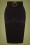 Collectif 34960 50s Madelyn Pencil Skirt Black 20200909 001W