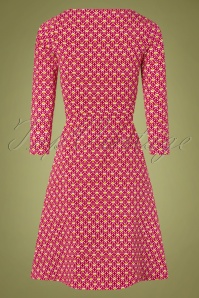 Blutsgeschwister - 60s Home Sweet Dress in Onion Look Pink 4
