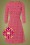 Blutsgeschwister - 60s Home Sweet Dress in Onion Look Pink