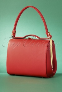 Collectif Clothing - 60s Carrie Bag in Red