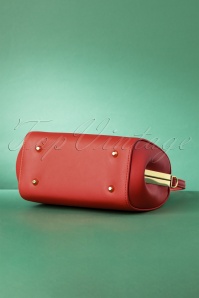 Collectif Clothing - 60s Carrie Bag in Red 3
