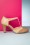 Chelsea Crew - 20s Gatsby T-Strap Pumps in Tan and Nude 4