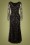 Gatsbylady 33763 Ava Full Sleeve Sequin Maxi Dress Black 09162020 010W