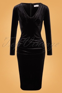 Vintage Chic for Topvintage - 50s Laverna Pencil Dress in Black
