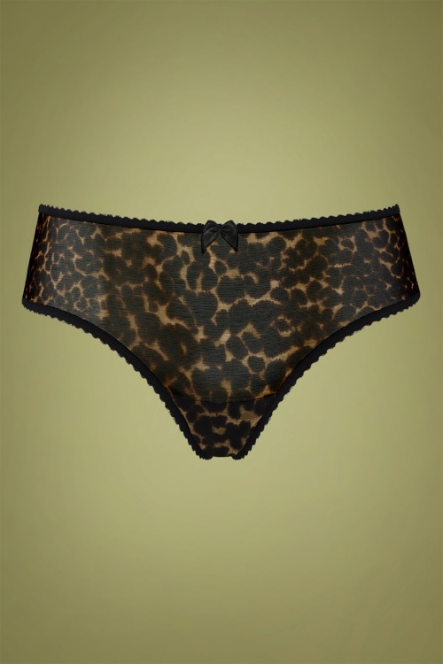 Marlies Dekkers - Peekaboo Brazilian Briefs in Leopard