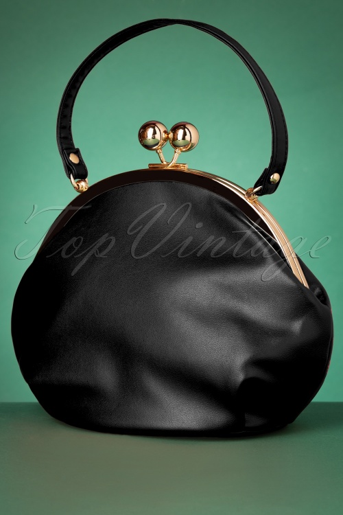 Collectif Clothing - Milly Elegante Tagestasche in Schwarz 3
