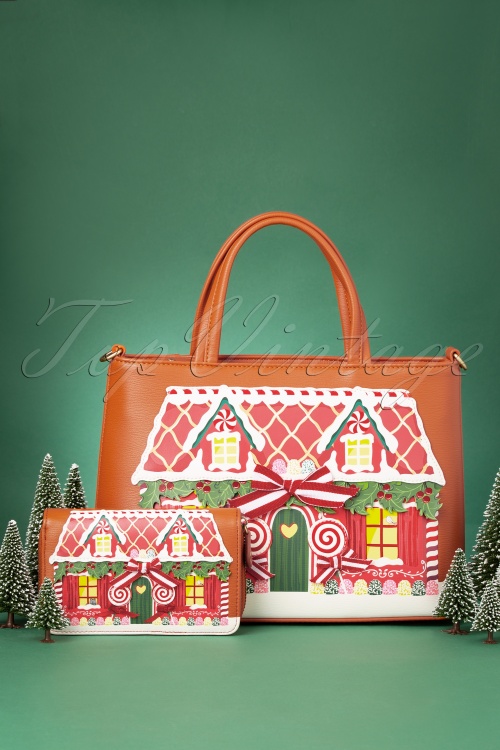 Vendula - 50s Gingerbread House Grab Bag in Cognac 5