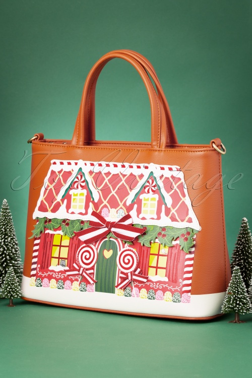 Vendula - 50s Gingerbread House Grab Bag in Cognac 2