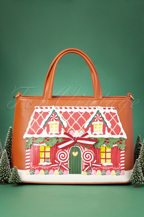 Vendula - 50s Gingerbread House Grab Bag in Cognac