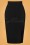50s Eleonora Pencil Skirt in Black