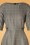 Banned Retro - 40s Lady Check Swing Dress in Grey 3