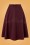Banned 34557 Sophisticated Lady Swing Skirt Aubergine 20200519 001W